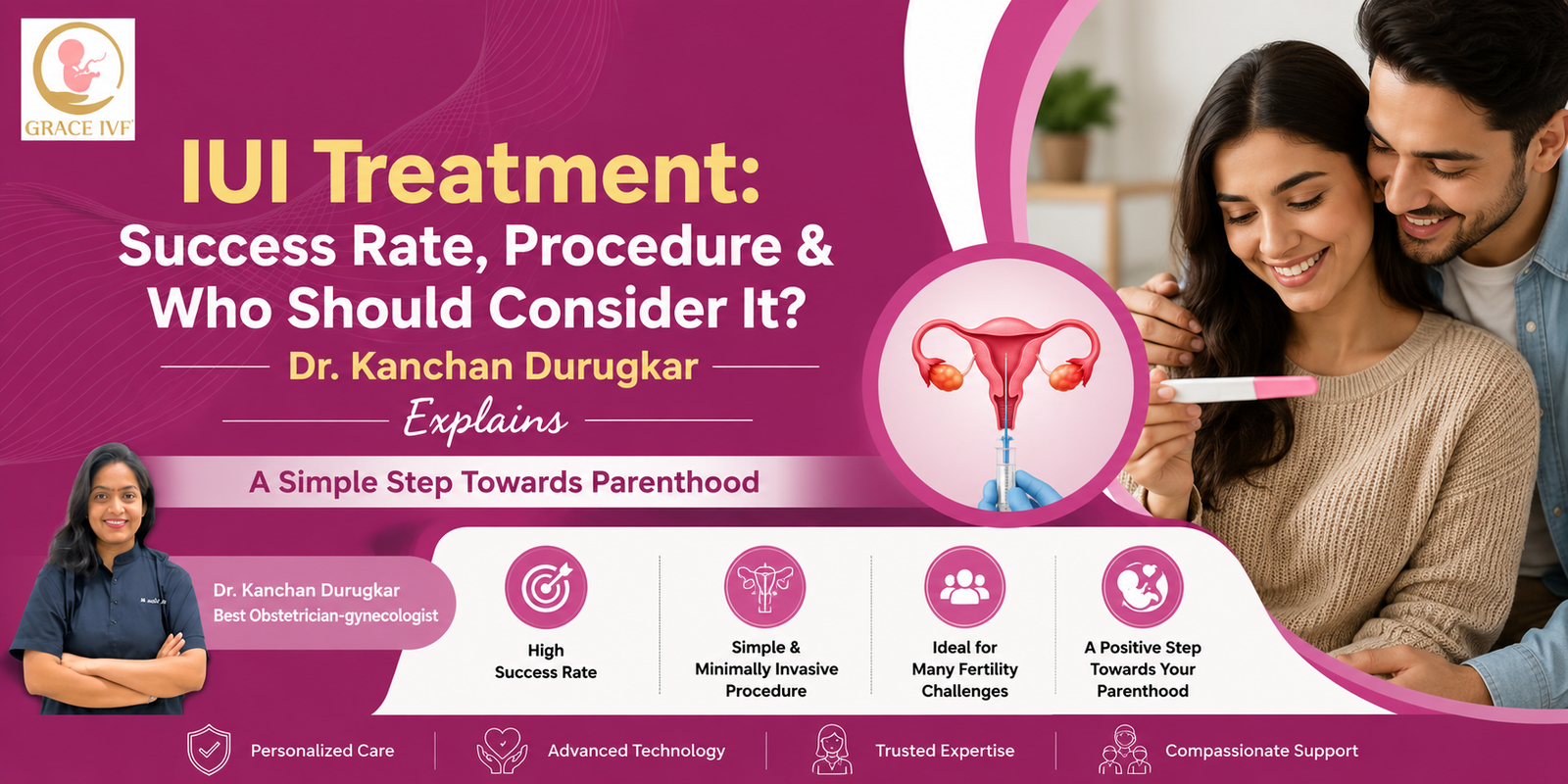 IUI Treatment: Success Rate, Procedure & Who Should Consider It? – Dr. Kanchan Durugkar